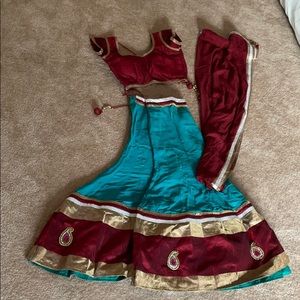 Indian lengha/ chanya choli